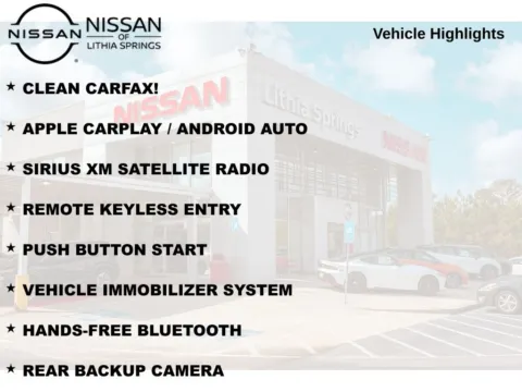 Photos of 2022 Nissan Sentra SV for sale in Lithia Springs, GA at Nissan of Lithia Springs