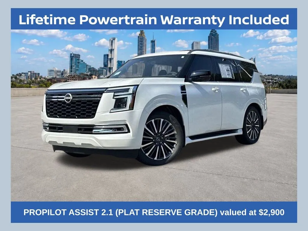 White 2025 Nissan Armada Platinum Reserve for sale in Lithia Springs, GA