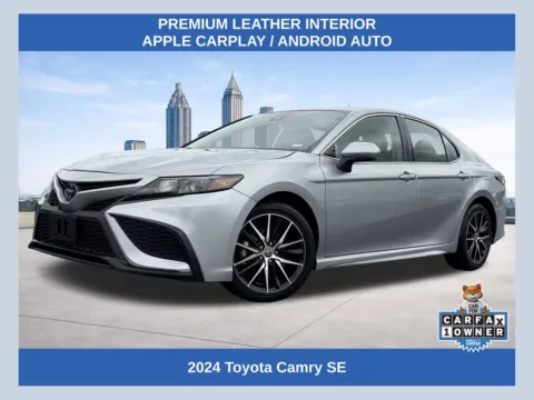 Silver 2024 Toyota Camry SE for sale in Lithia Springs, GA