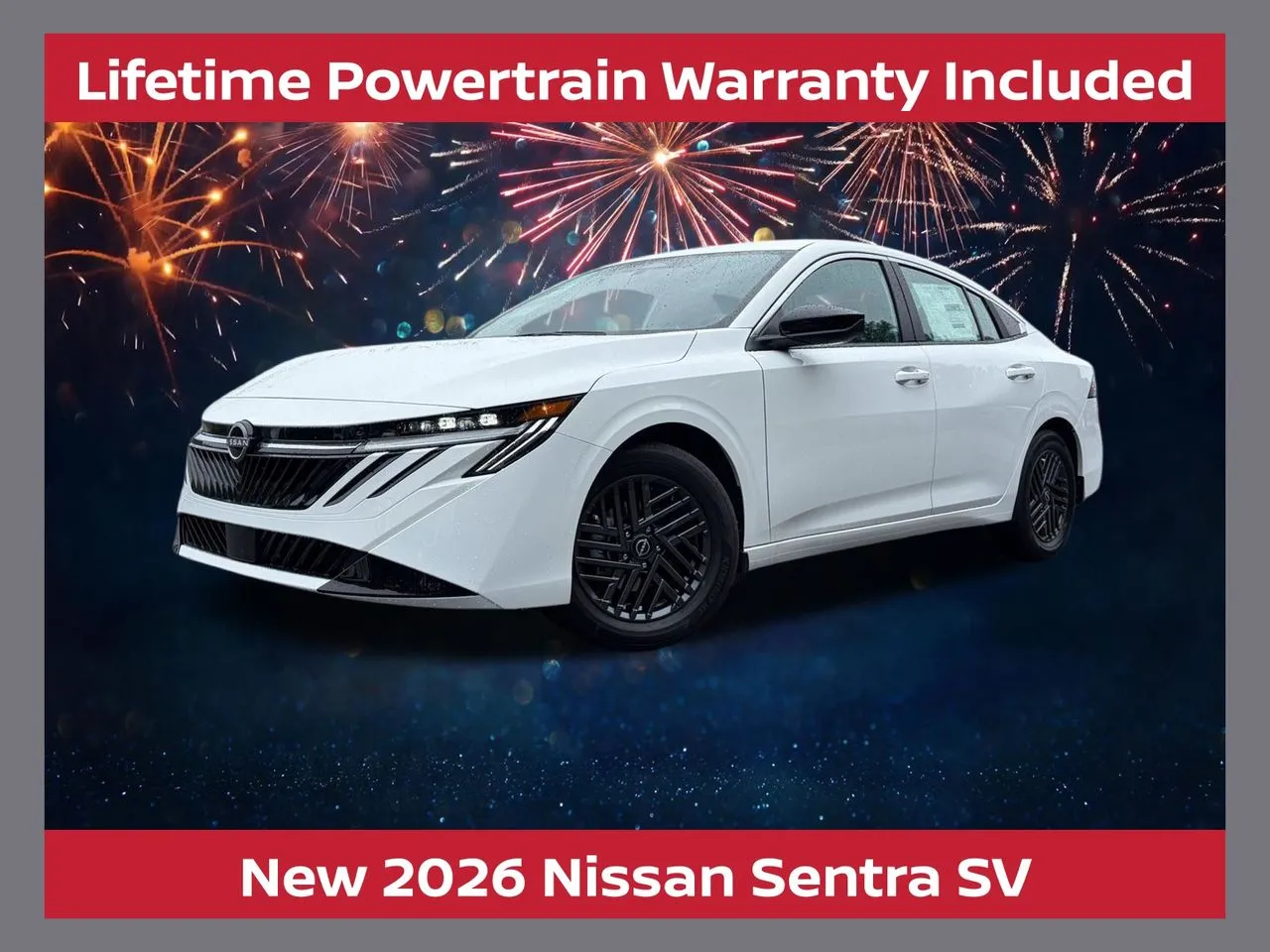 White 2026 Nissan Sentra SV for sale in Lithia Springs, GA