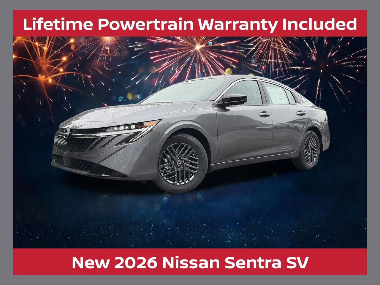 Gray 2026 Nissan Sentra SV for sale in Lithia Springs, GA