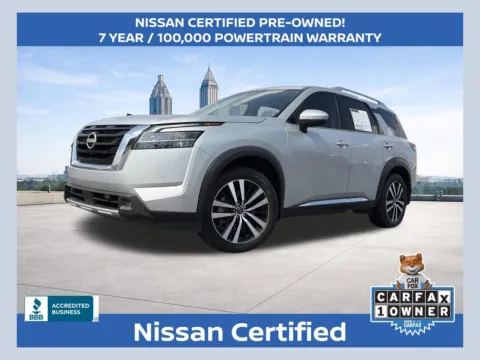 Silver 2023 Nissan Pathfinder Platinum for sale in Lithia Springs, GA