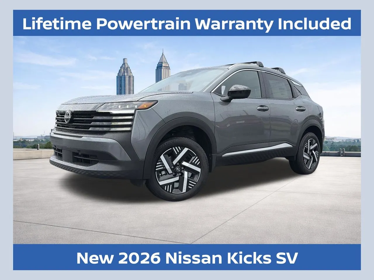 Gray 2026 Nissan Kicks SV for sale in Lithia Springs, GA