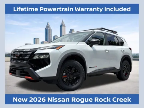 White 2026 Nissan Rogue Rock Creek for sale in Lithia Springs, GA