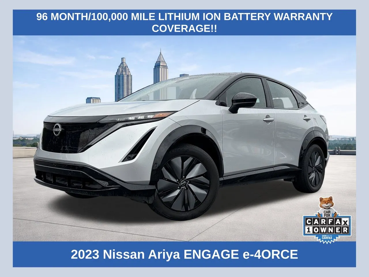 Silver 2023 Nissan Ariya ENGAGE e-4ORCE for sale in Lithia Springs, GA