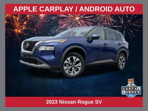 Blue 2023 Nissan Rogue SV for sale in Lithia Springs, GA
