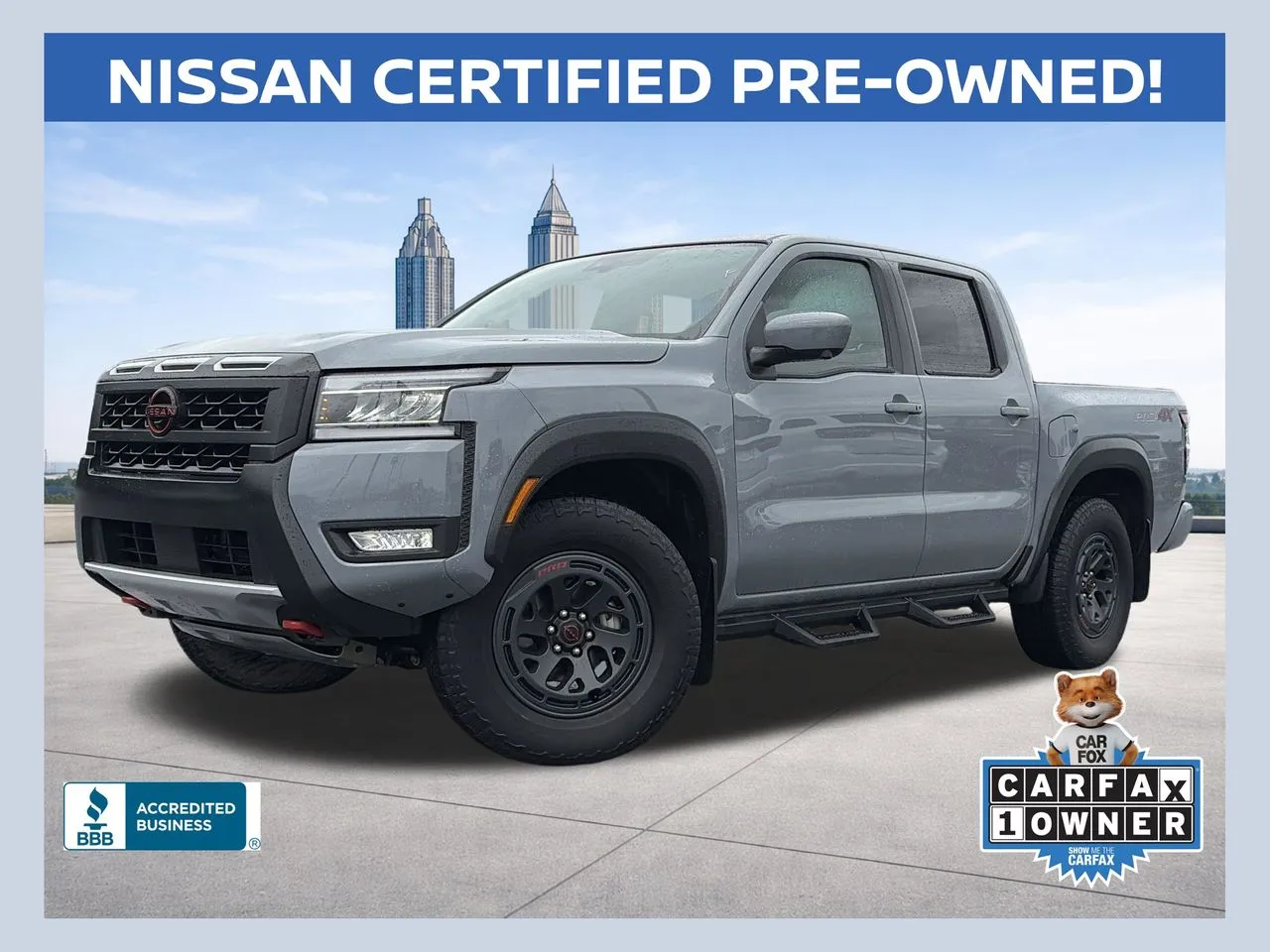 Gray 2025 Nissan Frontier PRO-4X for sale in Lithia Springs, GA