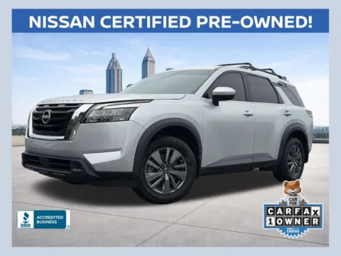 Silver 2024 Nissan Pathfinder SV for sale in Lithia Springs, GA