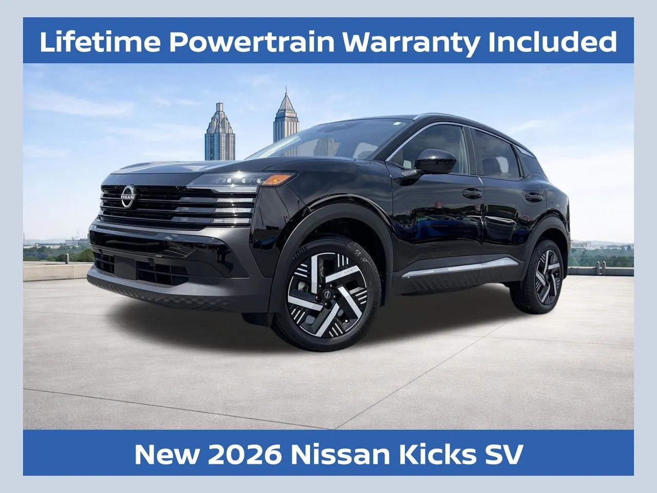 Black 2026 Nissan Kicks SV for sale in Lithia Springs, GA