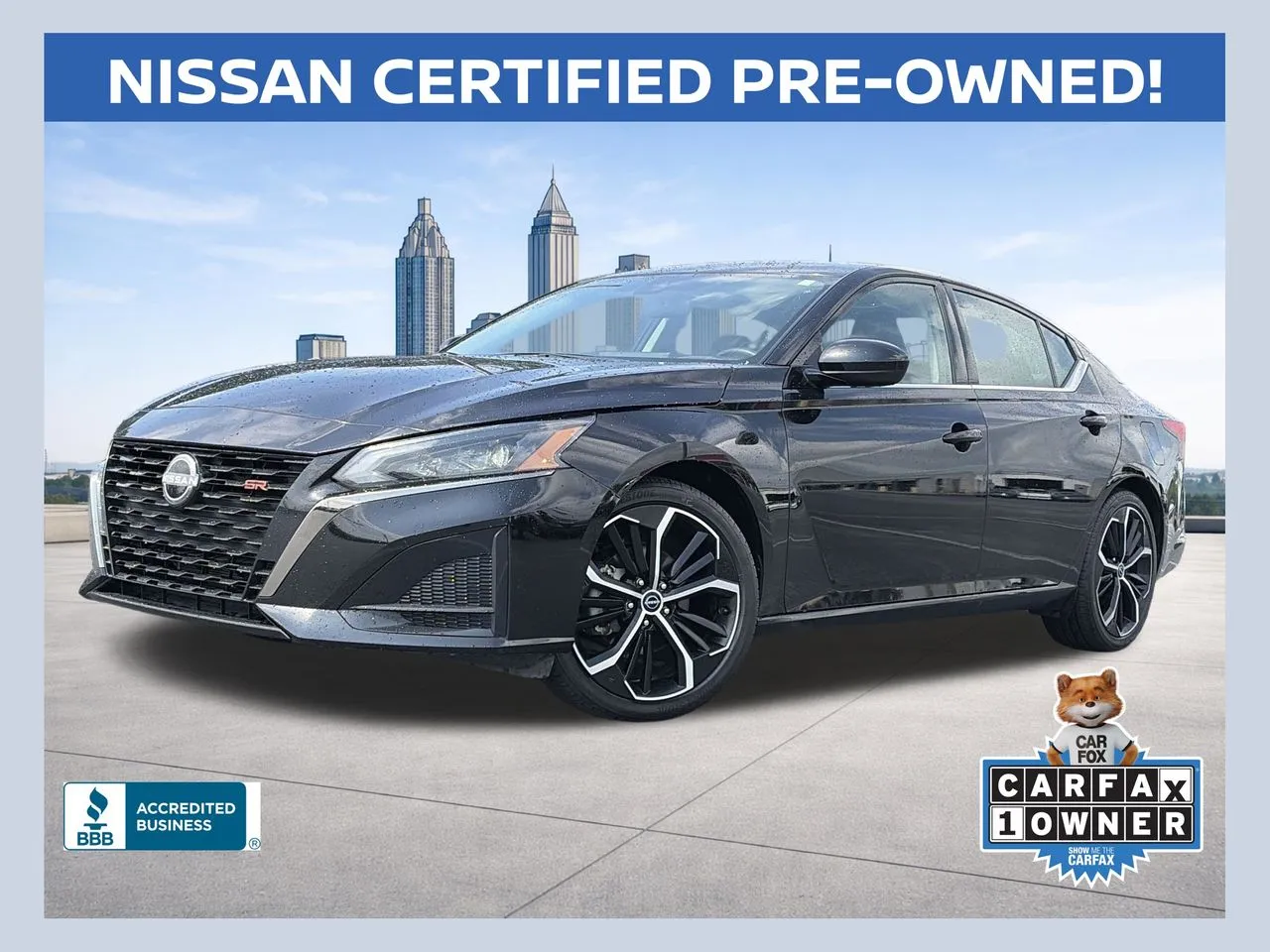 Black 2025 Nissan Altima 2.5 SR for sale in Lithia Springs, GA