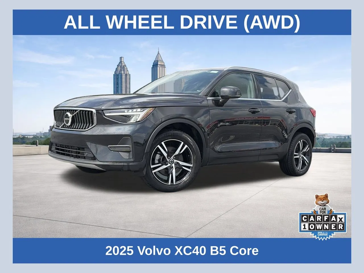 Black 2025 Volvo XC40 B5 Core for sale in Lithia Springs, GA