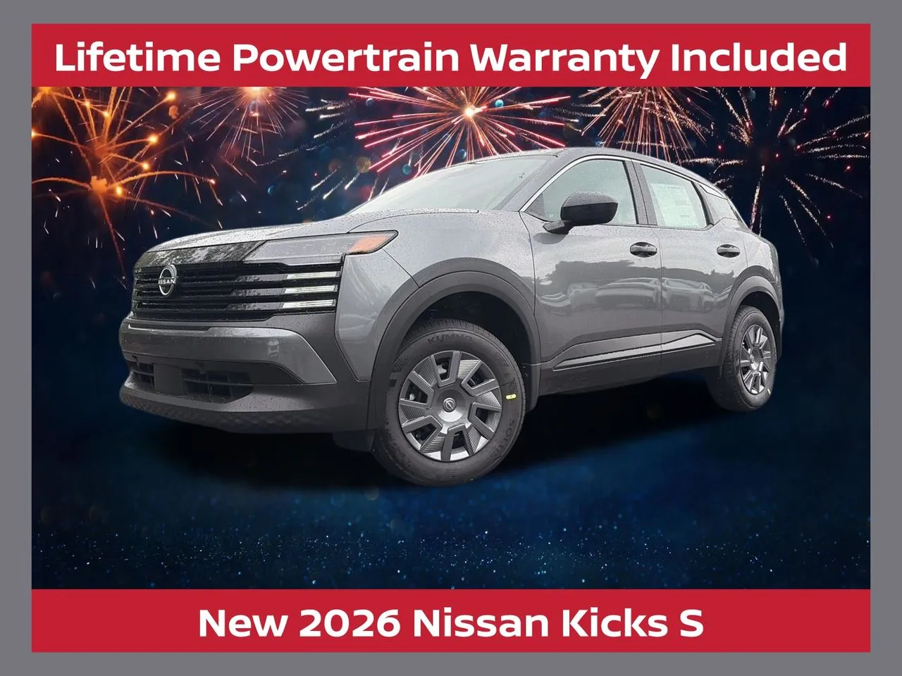 Gray 2026 Nissan Kicks S for sale in Lithia Springs, GA