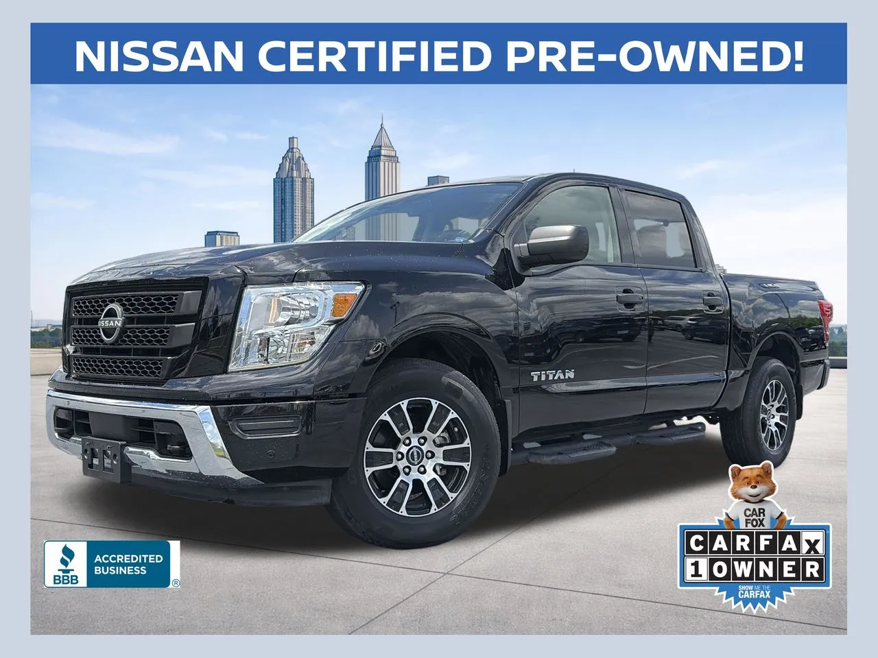 Black 2024 Nissan Titan SV for sale in Lithia Springs, GA
