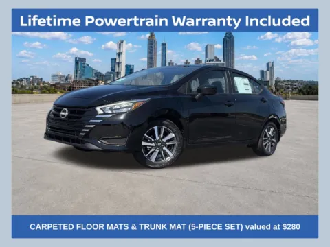 Black 2025 Nissan Versa 1.6 SV for sale in Lithia Springs, GA