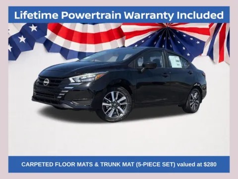 Black 2025 Nissan Versa 1.6 SV for sale in Lithia Springs, GA