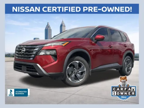 Red 2024 Nissan Rogue SV for sale in Lithia Springs, GA