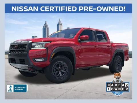 Red 2025 Nissan Frontier PRO-4X for sale in Lithia Springs, GA