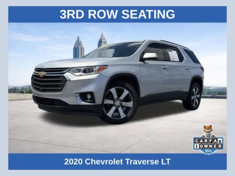 Silver 2020 Chevrolet Traverse 3LT for sale in Lithia Springs, GA