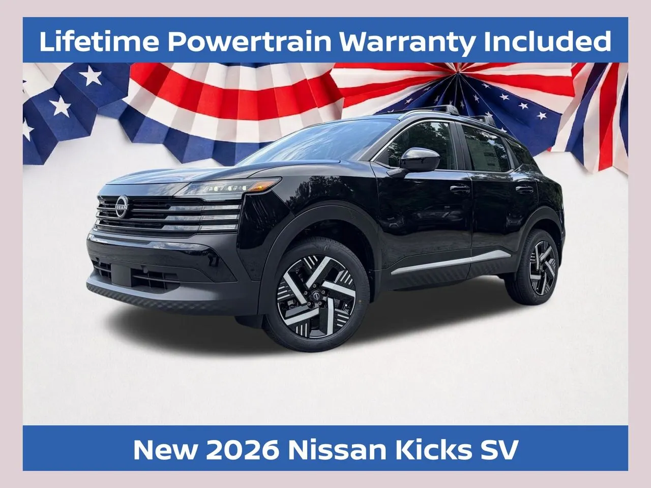 Black 2026 Nissan Kicks SV for sale in Lithia Springs, GA