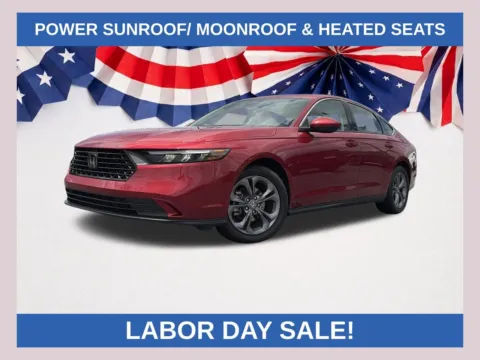 Red 2024 Honda Accord EX for sale in Lithia Springs, GA