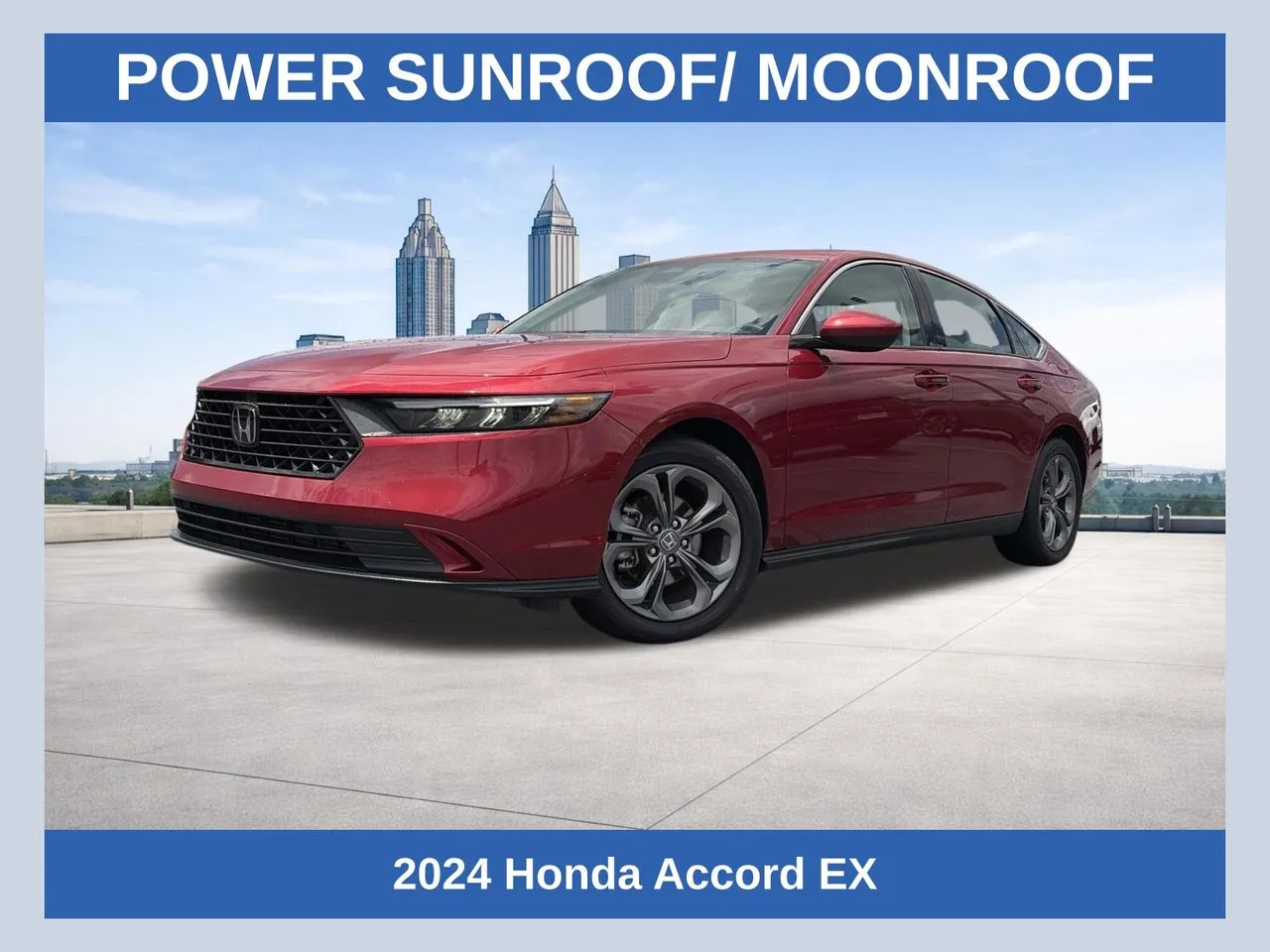 Red 2024 Honda Accord EX for sale in Lithia Springs, GA