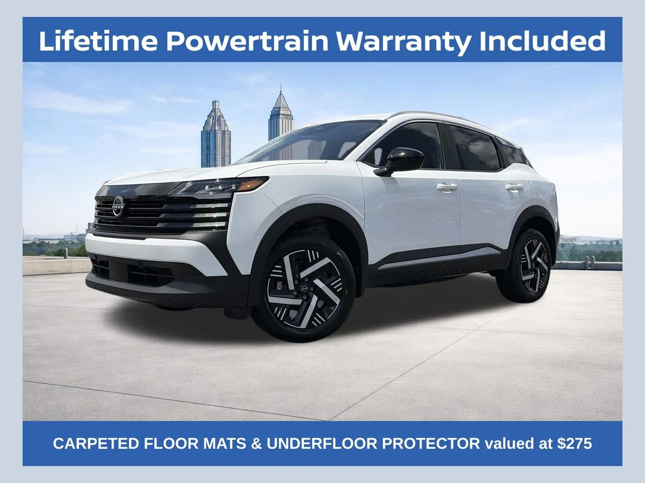 White 2026 Nissan Kicks SV for sale in Lithia Springs, GA
