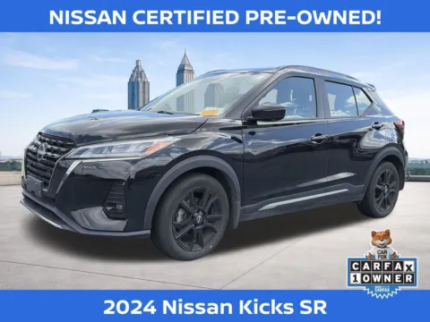 Black 2024 Nissan Kicks SR for sale in Lithia Springs, GA