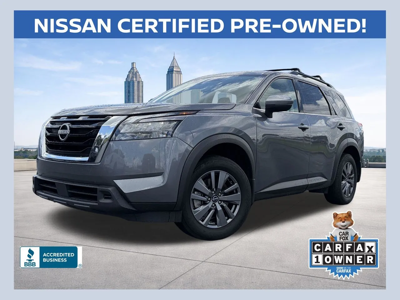 Gray 2025 Nissan Pathfinder SV for sale in Lithia Springs, GA