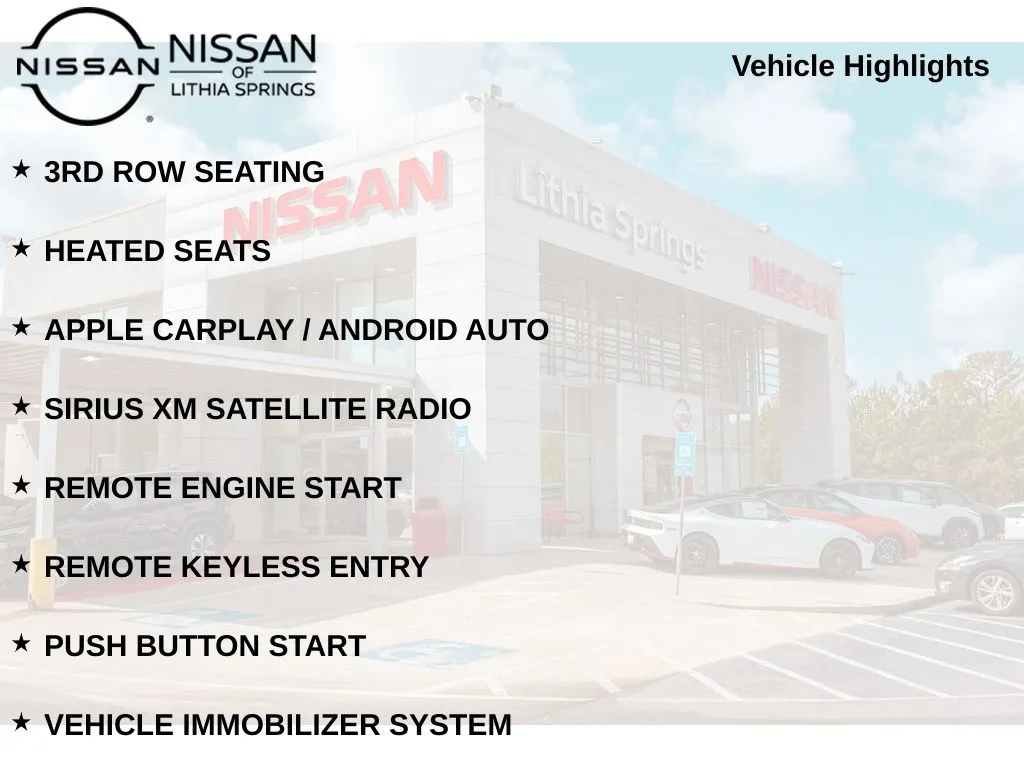 2025 Nissan Pathfinder SV