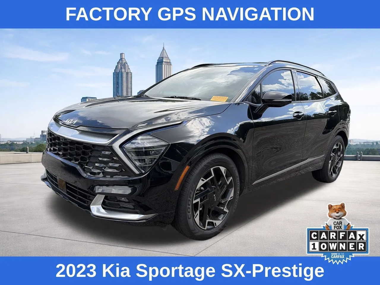Black 2023 Kia Sportage SX-Prestige for sale in Lithia Springs, GA