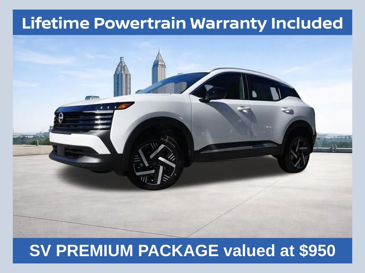 White 2026 Nissan Kicks SV for sale in Lithia Springs, GA