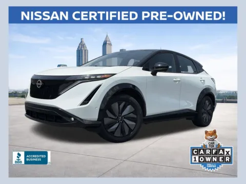 Black 2024 Nissan Ariya PLATINUM+ e-4ORCE for sale in Lithia Springs, GA