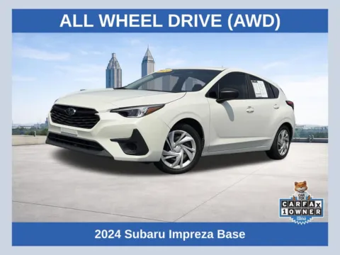 White 2024 Subaru Impreza for sale in Lithia Springs, GA
