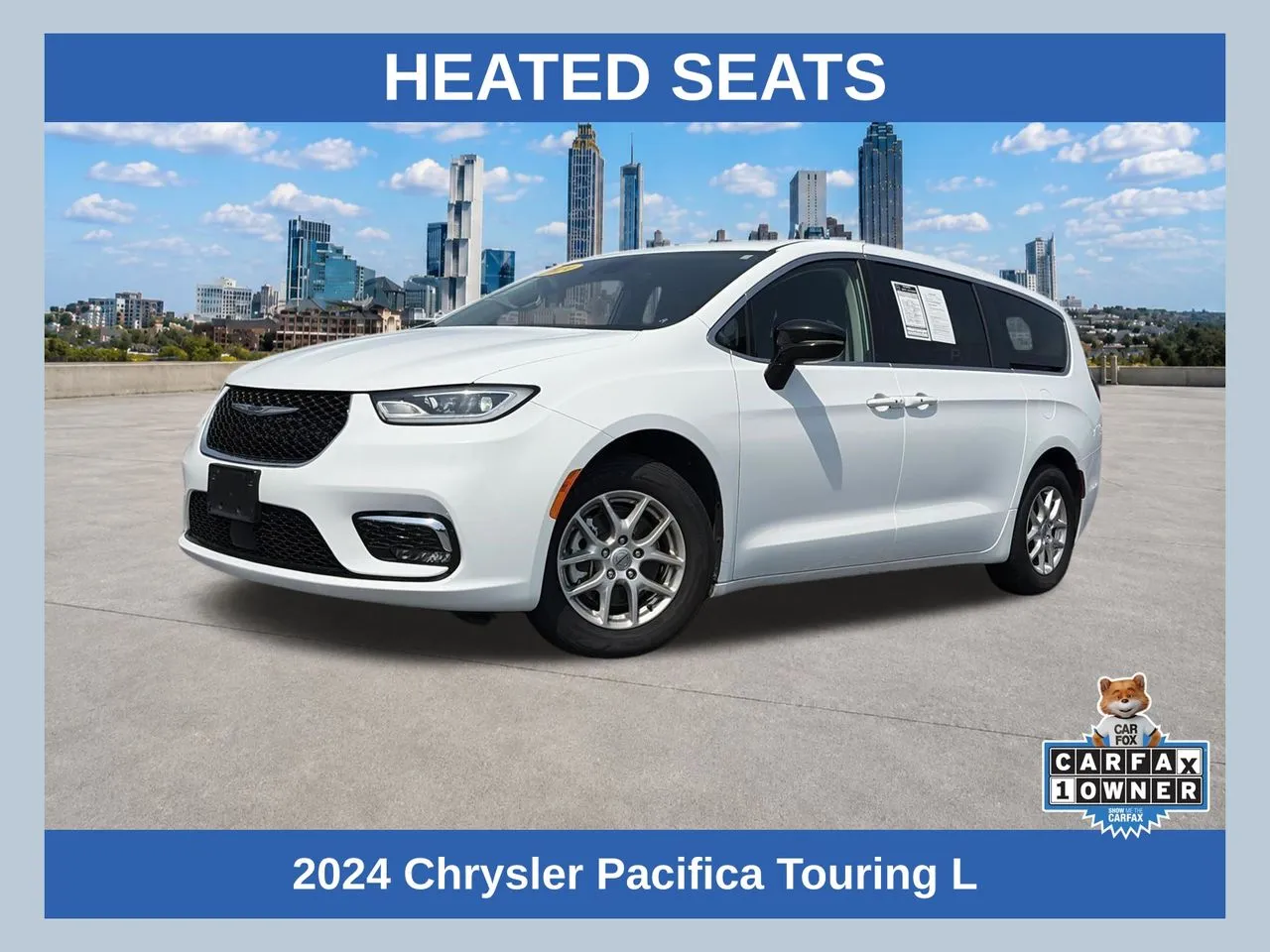 White 2024 Chrysler Pacifica Touring L for sale in Lithia Springs, GA