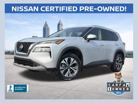 Silver 2023 Nissan Rogue SV for sale in Lithia Springs, GA
