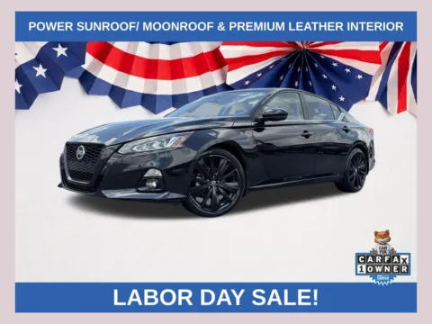 Black 2022 Nissan Altima 2.5 SR for sale in Lithia Springs, GA