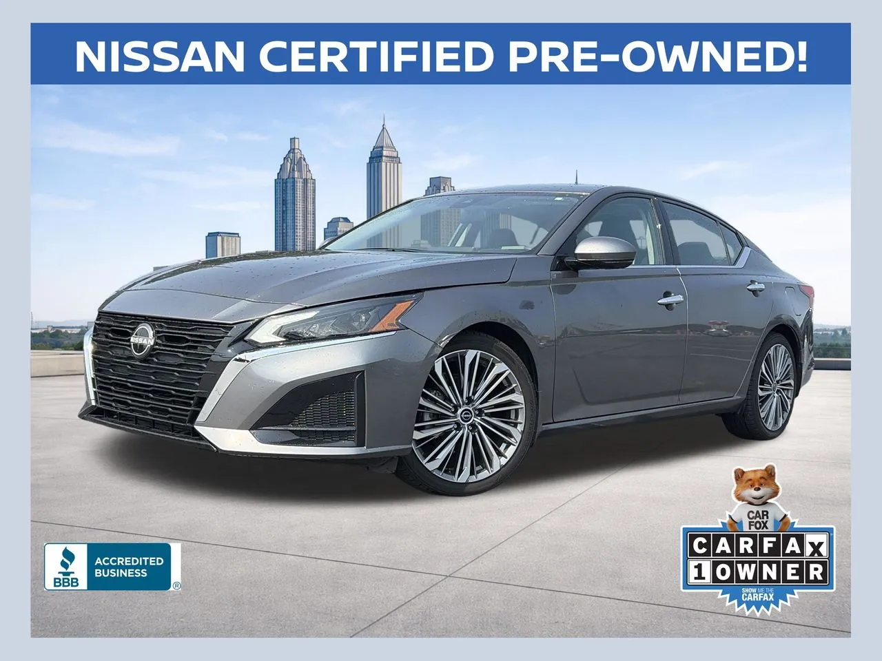 Gray 2023 Nissan Altima 2.5 SL for sale in Lithia Springs, GA