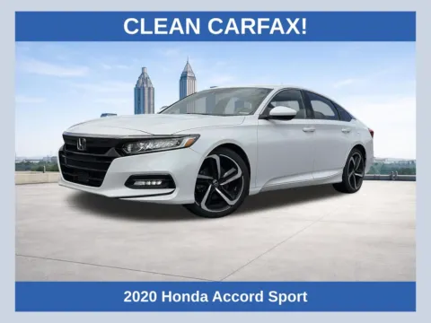 White 2020 Honda Accord Sport for sale in Lithia Springs, GA