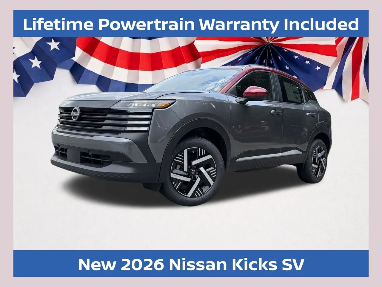 Gray 2026 Nissan Kicks SV for sale in Lithia Springs, GA