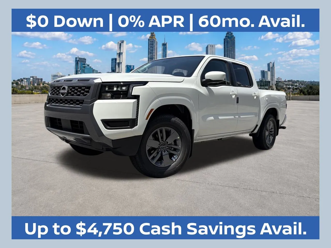 White 2026 Nissan Frontier SV for sale in Lithia Springs, GA