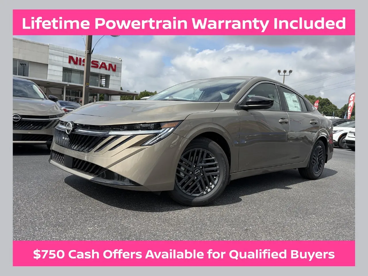 Brown 2027 Nissan Sentra SV for sale in Lithia Springs, GA