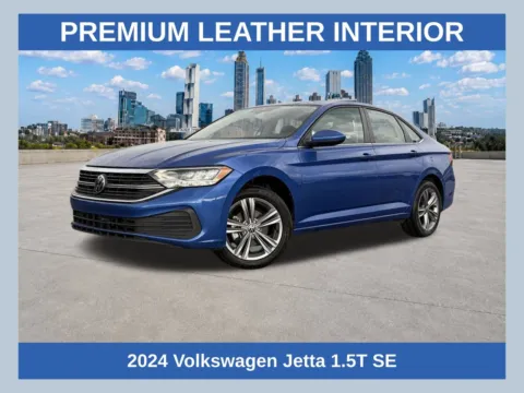 Blue 2024 Volkswagen Jetta 1.5T SE for sale in Lithia Springs, GA