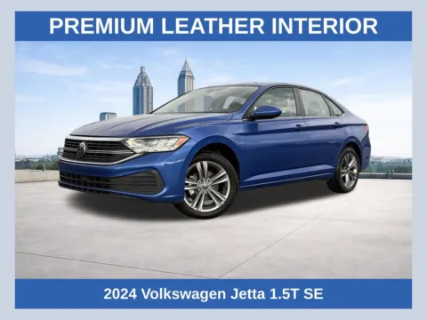Blue 2024 Volkswagen Jetta 1.5T SE for sale in Lithia Springs, GA