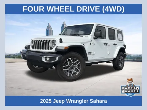 White 2025 Jeep Wrangler Sahara for sale in Lithia Springs, GA