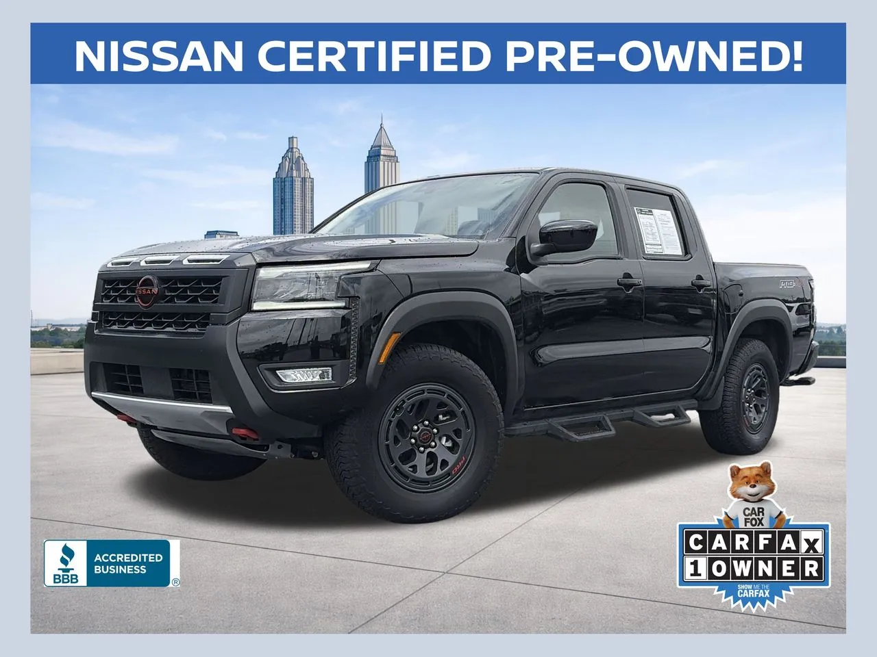 Black 2026 Nissan Frontier PRO-4X for sale in Lithia Springs, GA