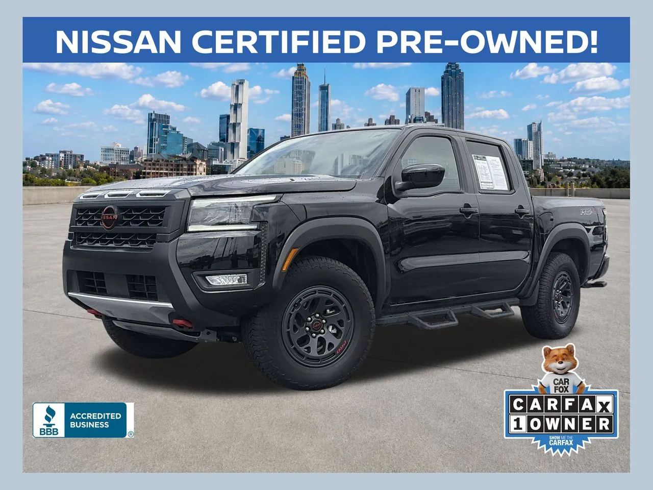 Black 2026 Nissan Frontier PRO-4X for sale in Lithia Springs, GA