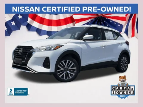 White 2024 Nissan Kicks SV for sale in Lithia Springs, GA