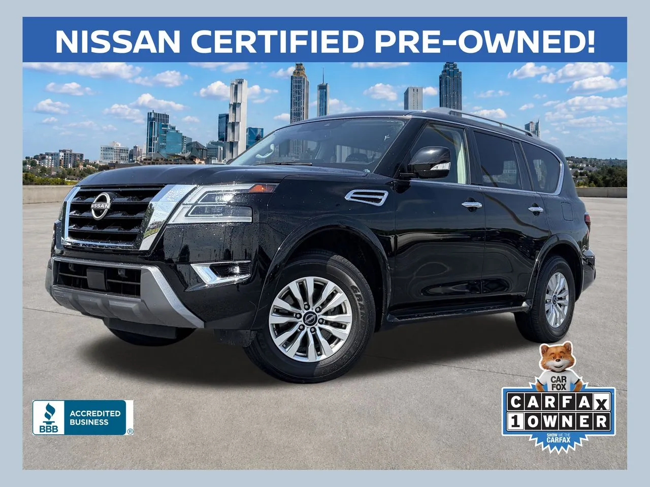 Black 2024 Nissan Armada SV for sale in Lithia Springs, GA