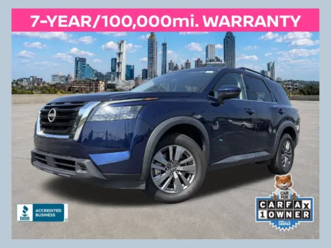 Blue 2025 Nissan Pathfinder SV for sale in Lithia Springs, GA