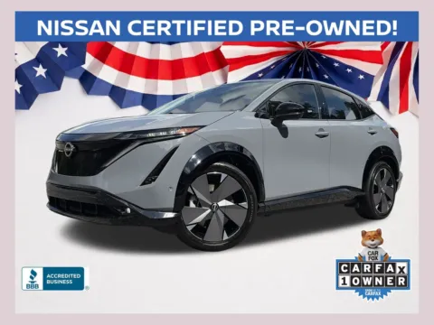 Gray 2024 Nissan Ariya PLATINUM+ e-4ORCE for sale in Lithia Springs, GA